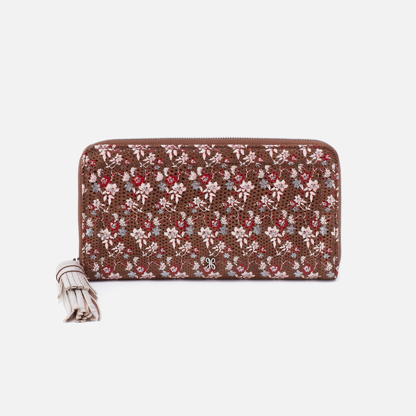 Nila Large Zip Around Continental Wallet in Printed Leather 