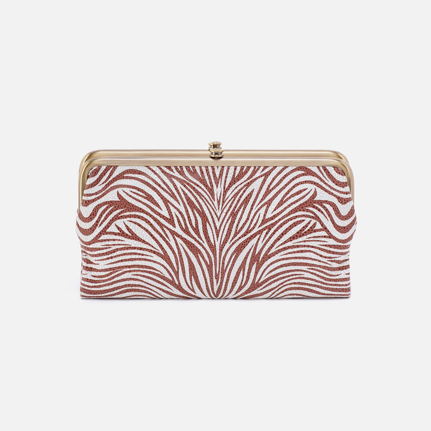 Zebra Print Clutch Bag