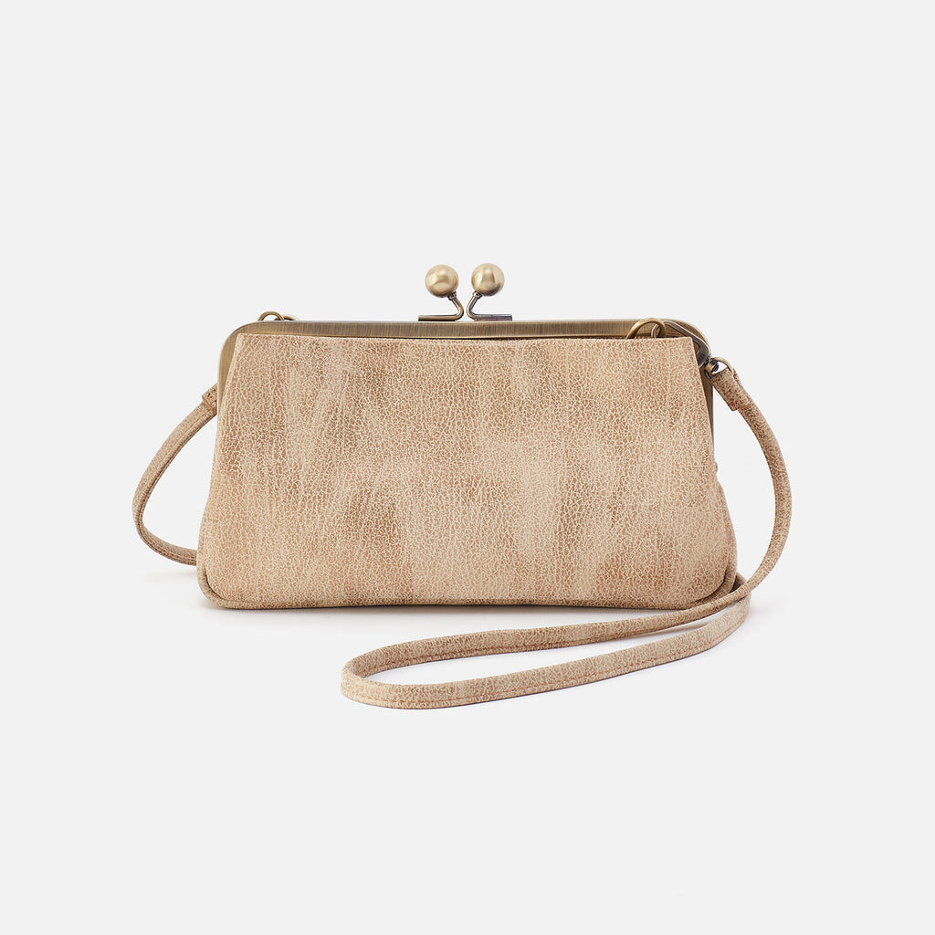 HOBO Poppy Crossbody bag shops metallic gold