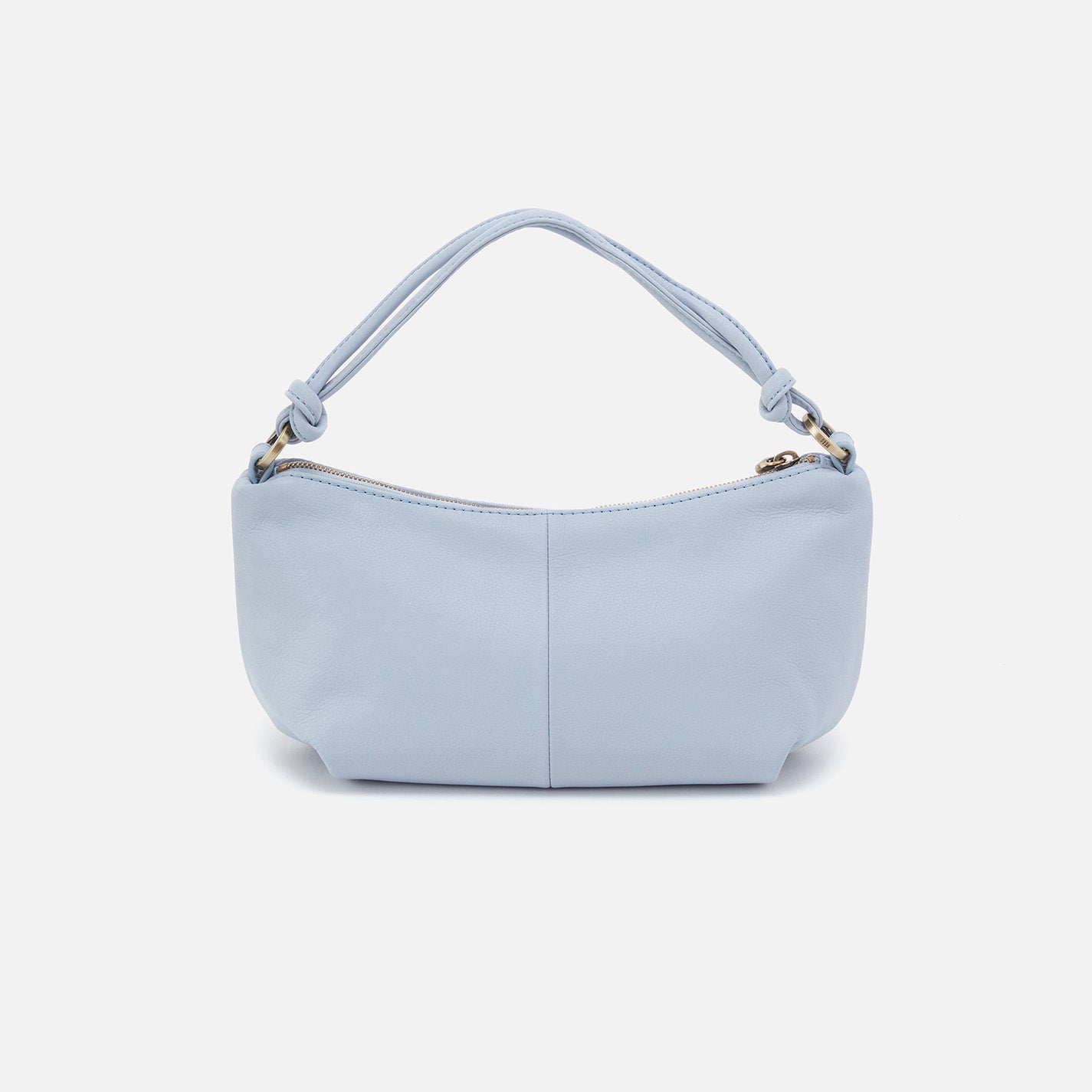 Lindley Crossbody in Soft Pebbled Leather Pale Blue