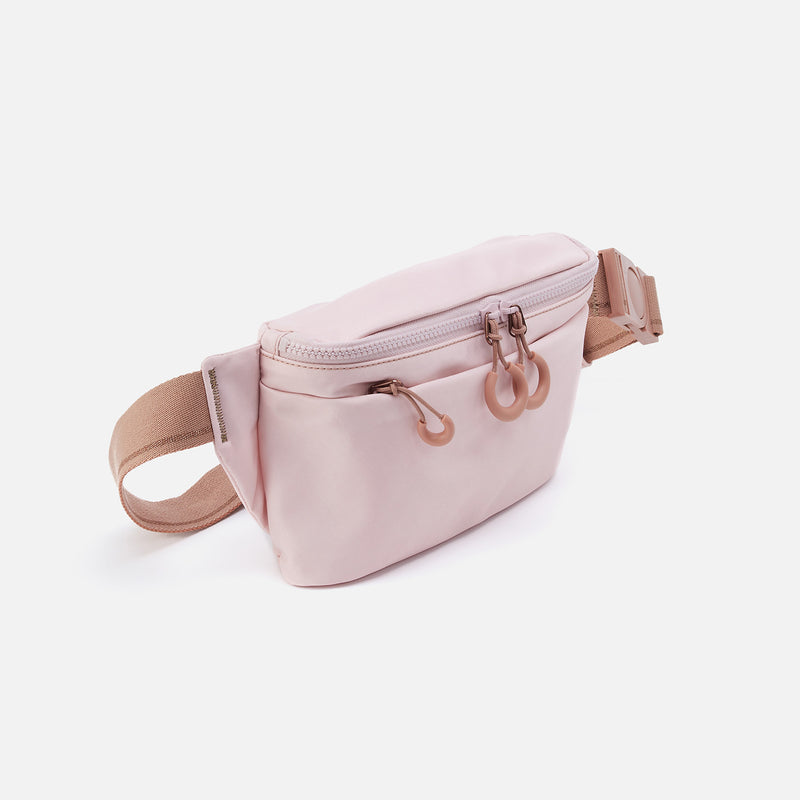 BE HOLD Belt Bag in CaRefiber recycled nylon - Lotus