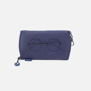 DOUBLE VISION Clip Eyewear Organizer in CaRefiber recycled nylon - Ocean