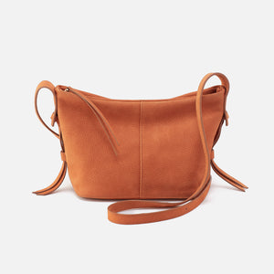 Bonita Crossbody In Nubuck - Marmalade