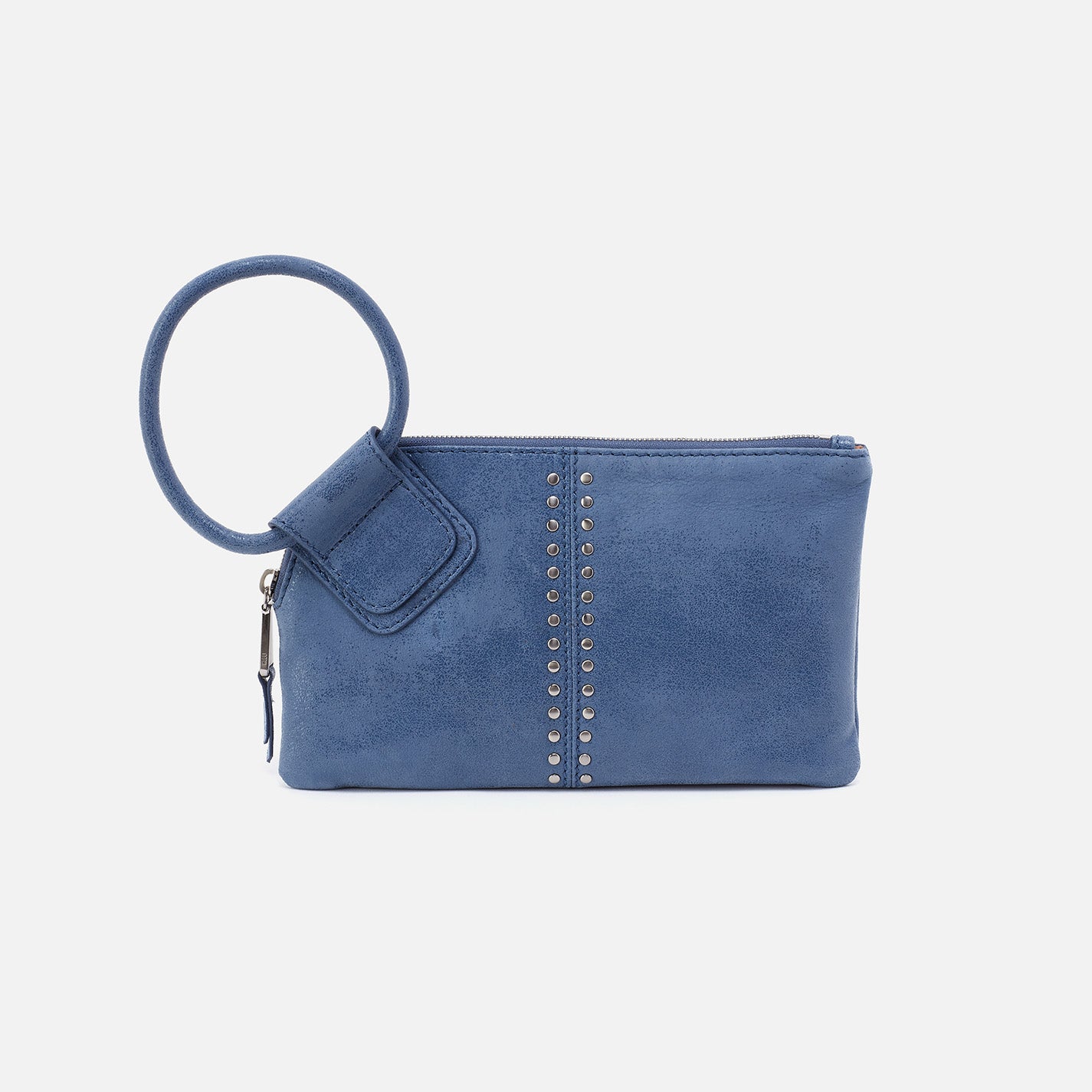 Sable Wristlet in Buffed Leather - Azure – HOBO