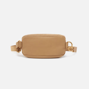 Fern Belt Bag In Pebbled Leather - Buttercup