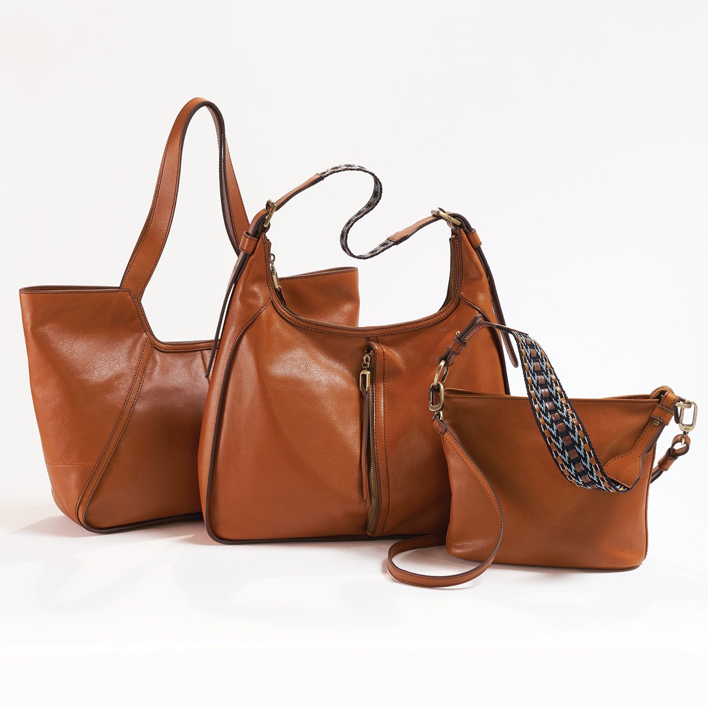 Brown hobo purse best sale