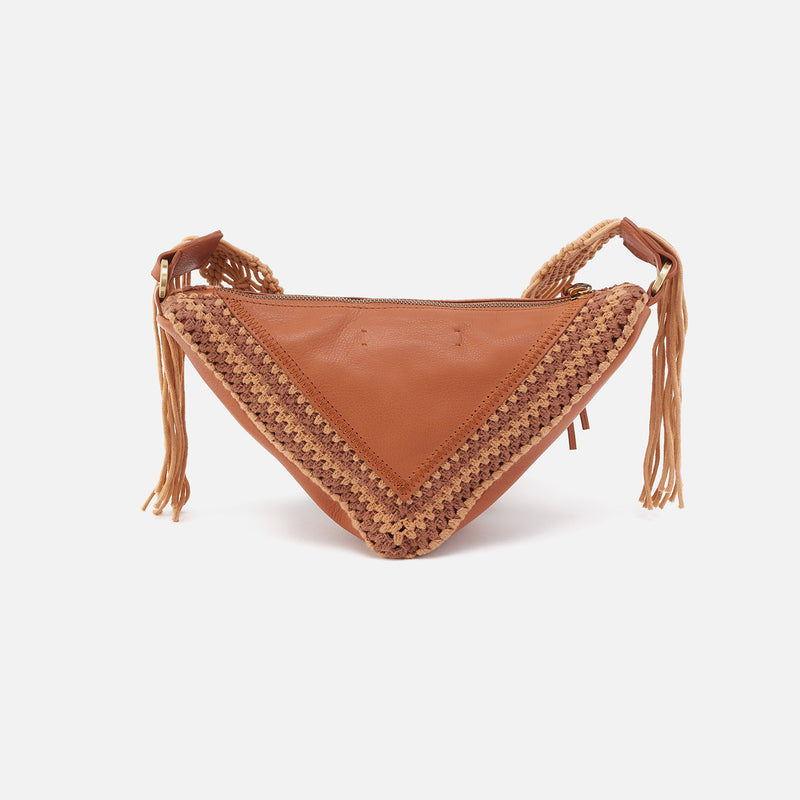 Daisy Crossbody In  Soft Veg Tan Leather - Camel