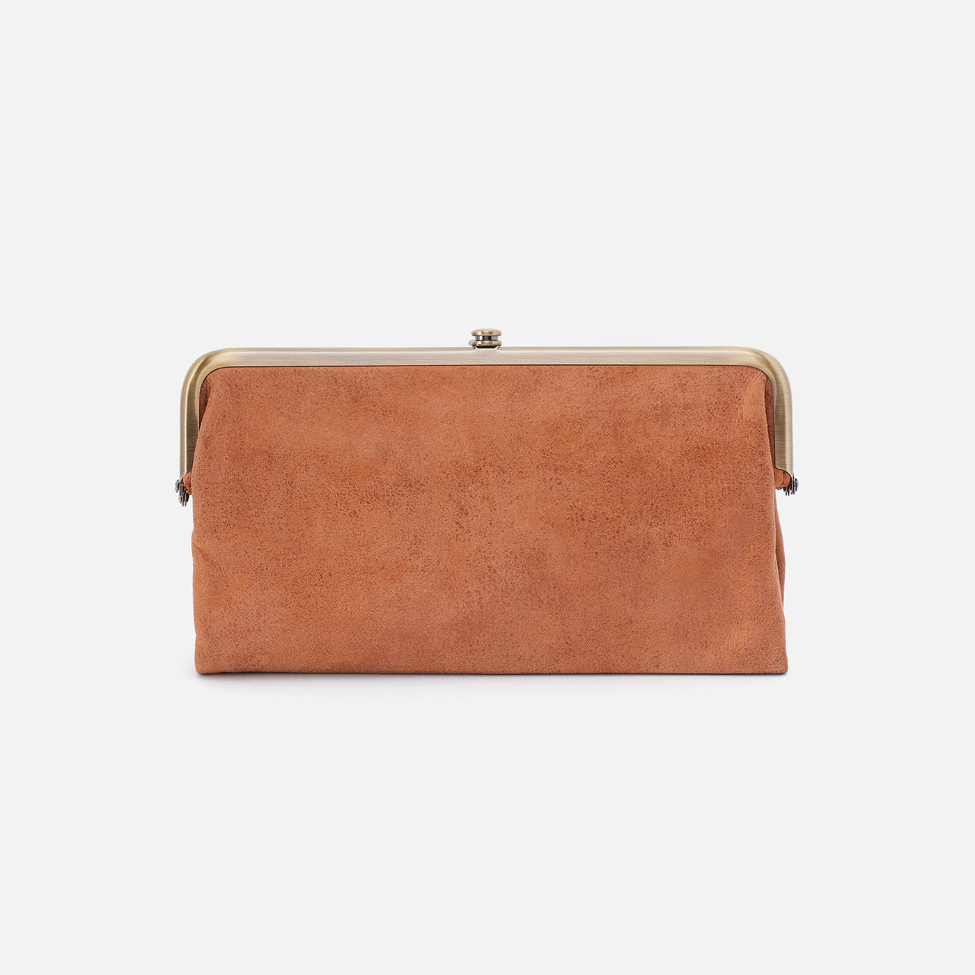 Lauren Clutch-Wallet In Buffed Leather - Whiskey