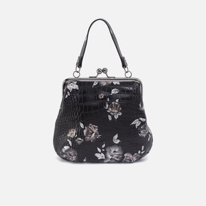 Alba Crossbody In Printed Leather - Rose Croco Print