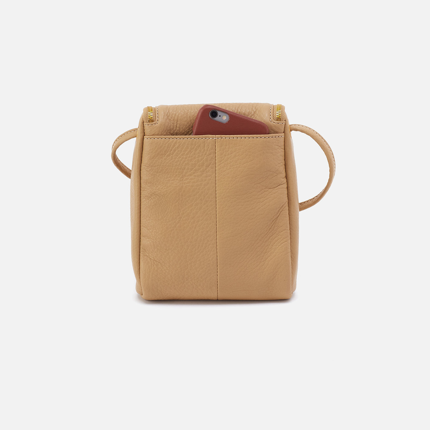 Fern Crossbody In Pebbled Leather - Buttercup