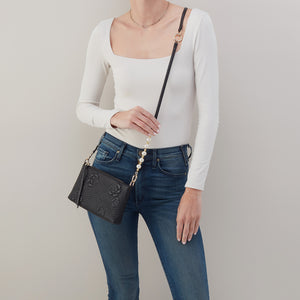 Darcy Crossbody In Smooth Leather - Black