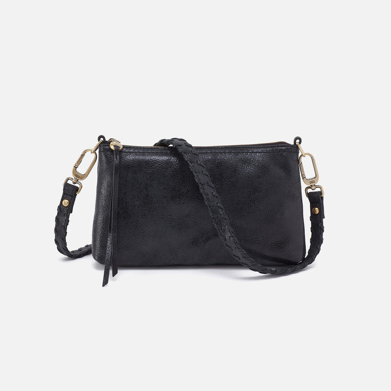 Darcy Crossbody In Buffed Leather - Black