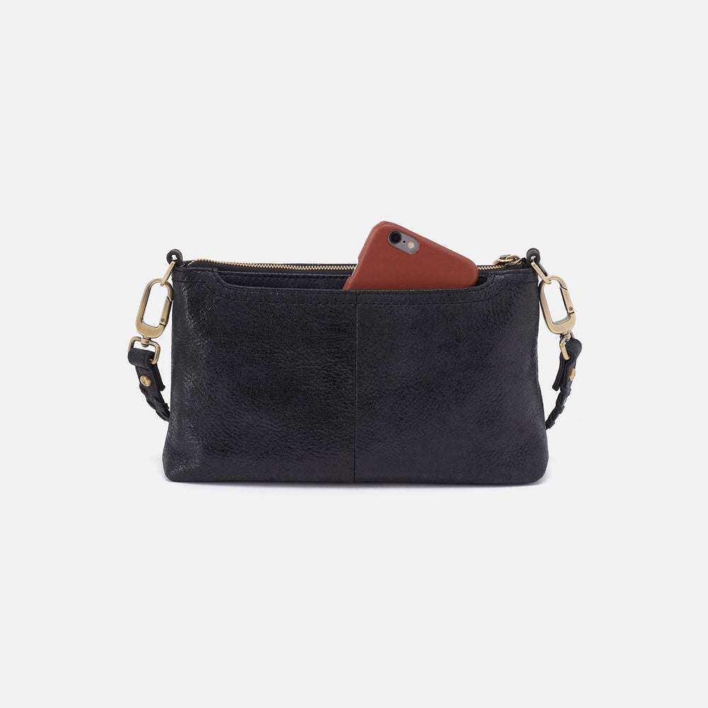 Darcy Crossbody In Buffed Leather - Black