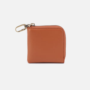 Cass Small Pouch In Pebbled Leather - Butterscotch