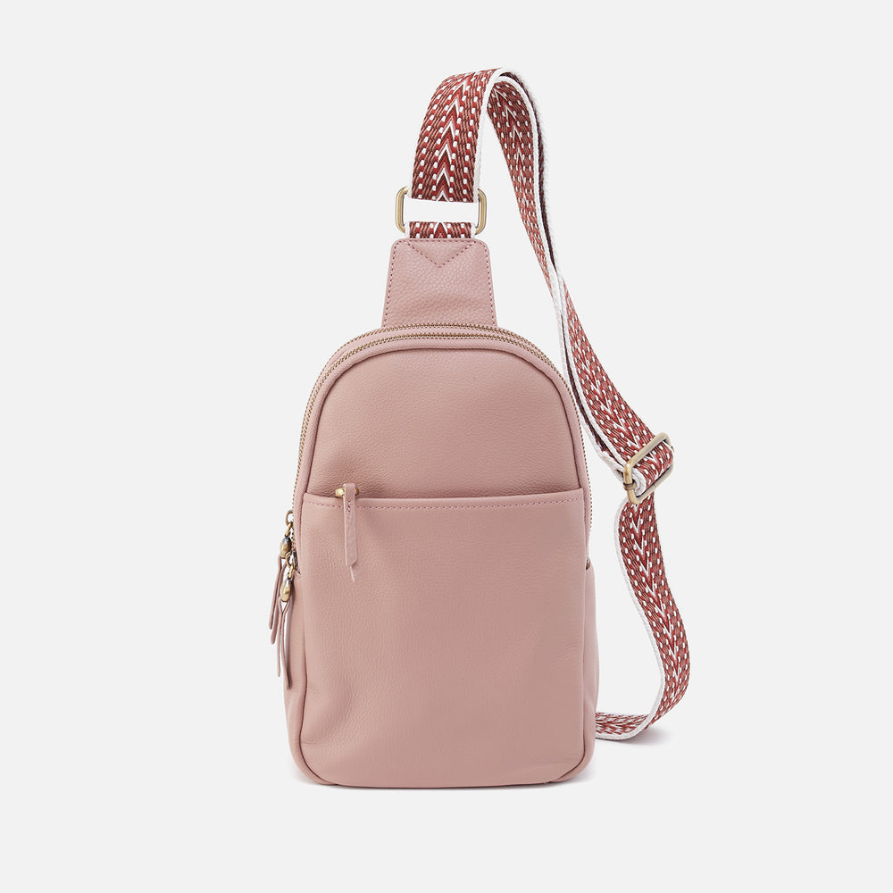 Cass Sling In Pebbled Leather - Blush