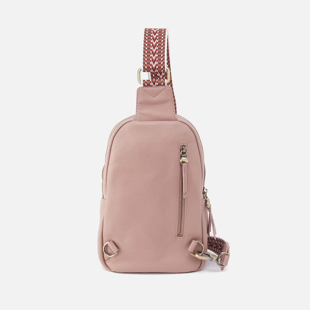 Cass Sling In Pebbled Leather - Blush