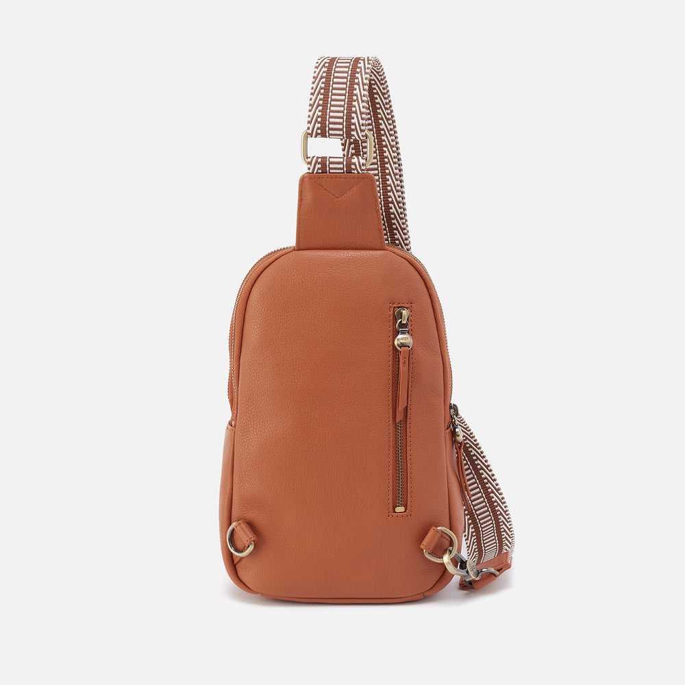 Cass Sling In Pebbled Leather - Butterscotch