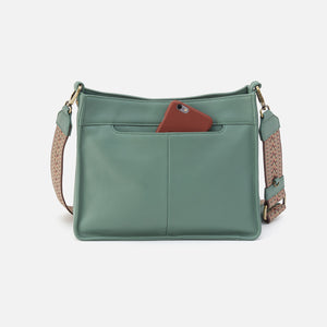 Cass Crossbody In Pebbled Leather - Ivy