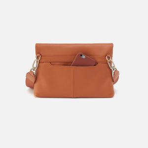 Grant Crossbody In Pebbled Leather - Butterscotch