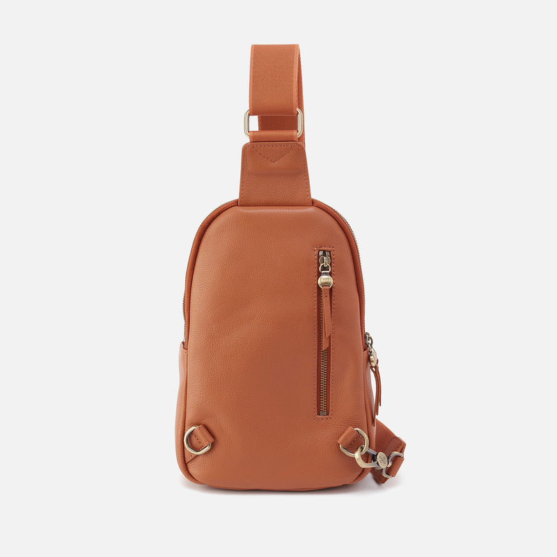 Cass Sling In Pebbled Leather - Butterscotch