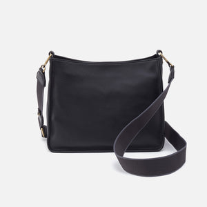 Cass Crossbody In Pebbled Leather - Black