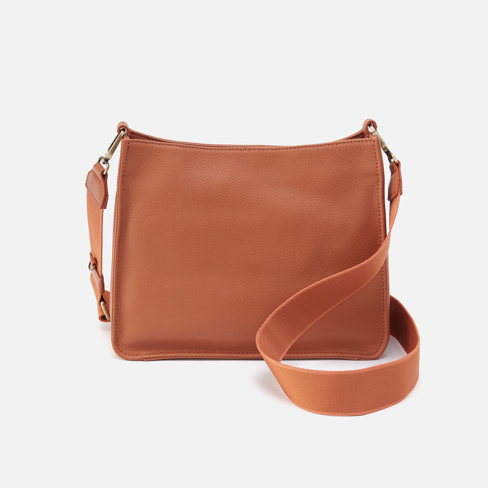 Cass Crossbody In Pebbled Leather - Butterscotch