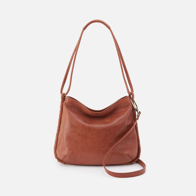 Phoebe Shoulder Bag In Santa Cruz Leather - Saddle
