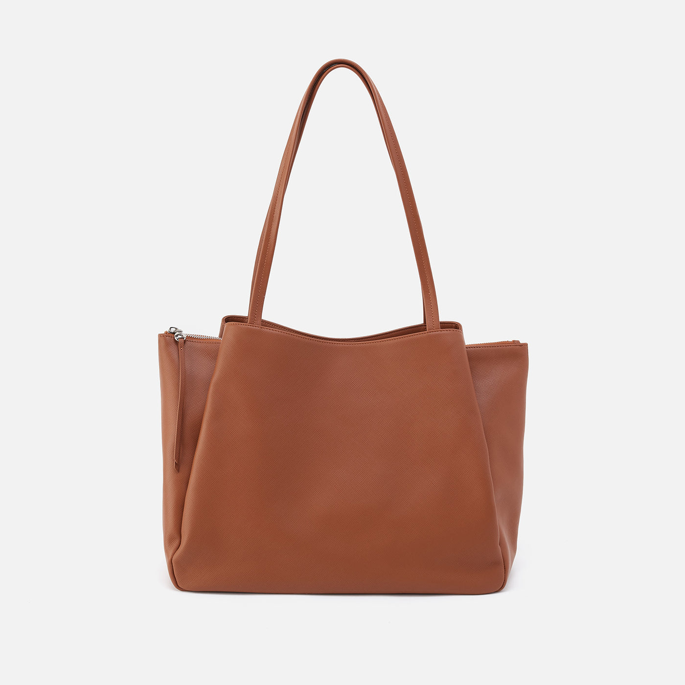 Essential Large Tote In Soft Saffiano Leather - Lion