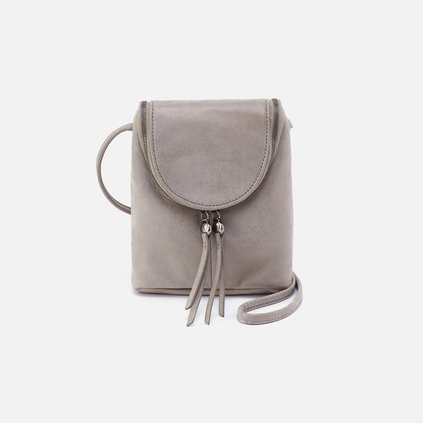 Max Phone Crossbody in Metallic Leather - Gold Leaf – HOBO