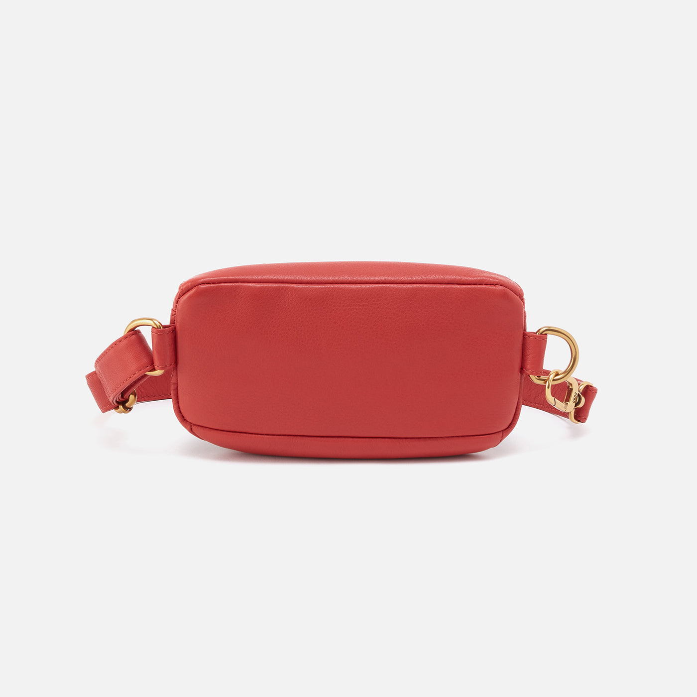 Fern Belt Bag In Pebbled Leather - Red Clay