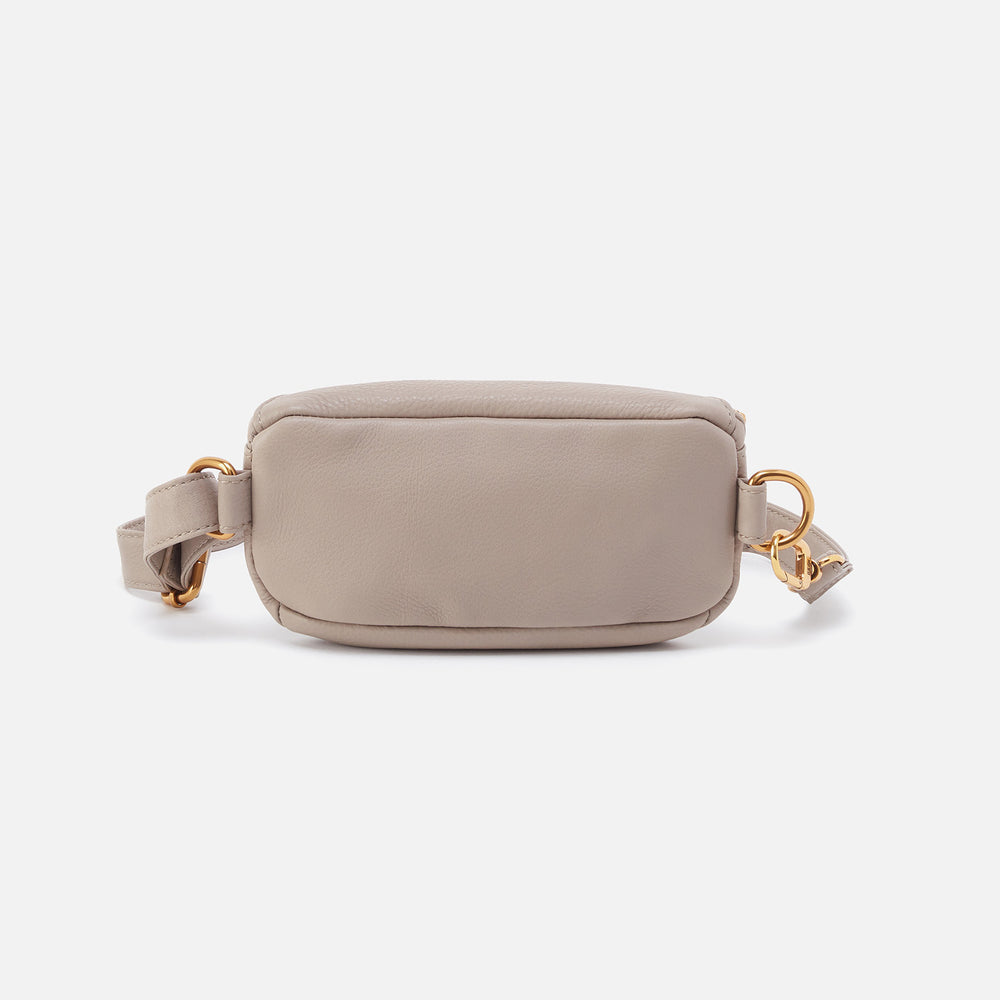 Fern Belt Bag In Pebbled Leather - Taupe