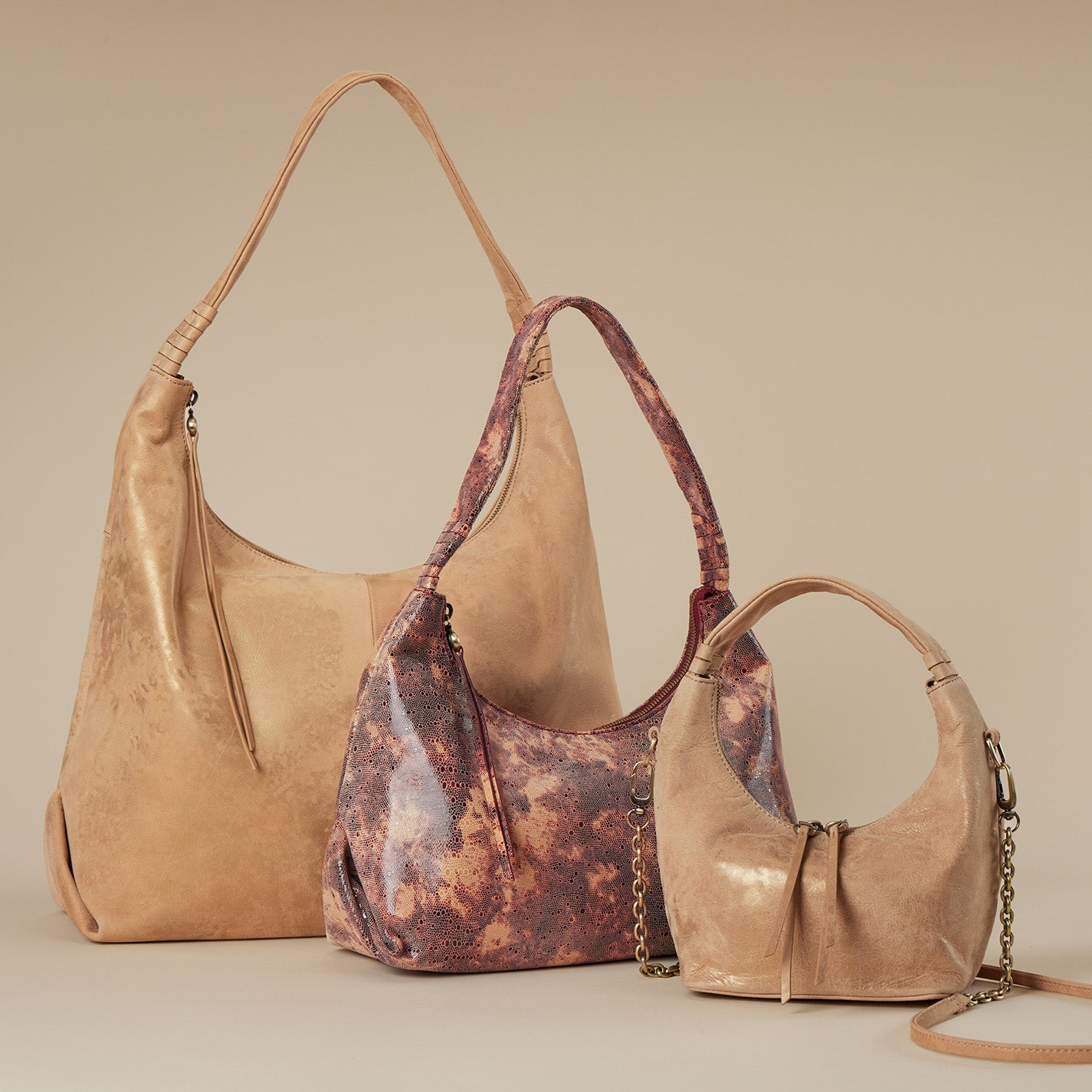 Beautiful leather hobo bag store