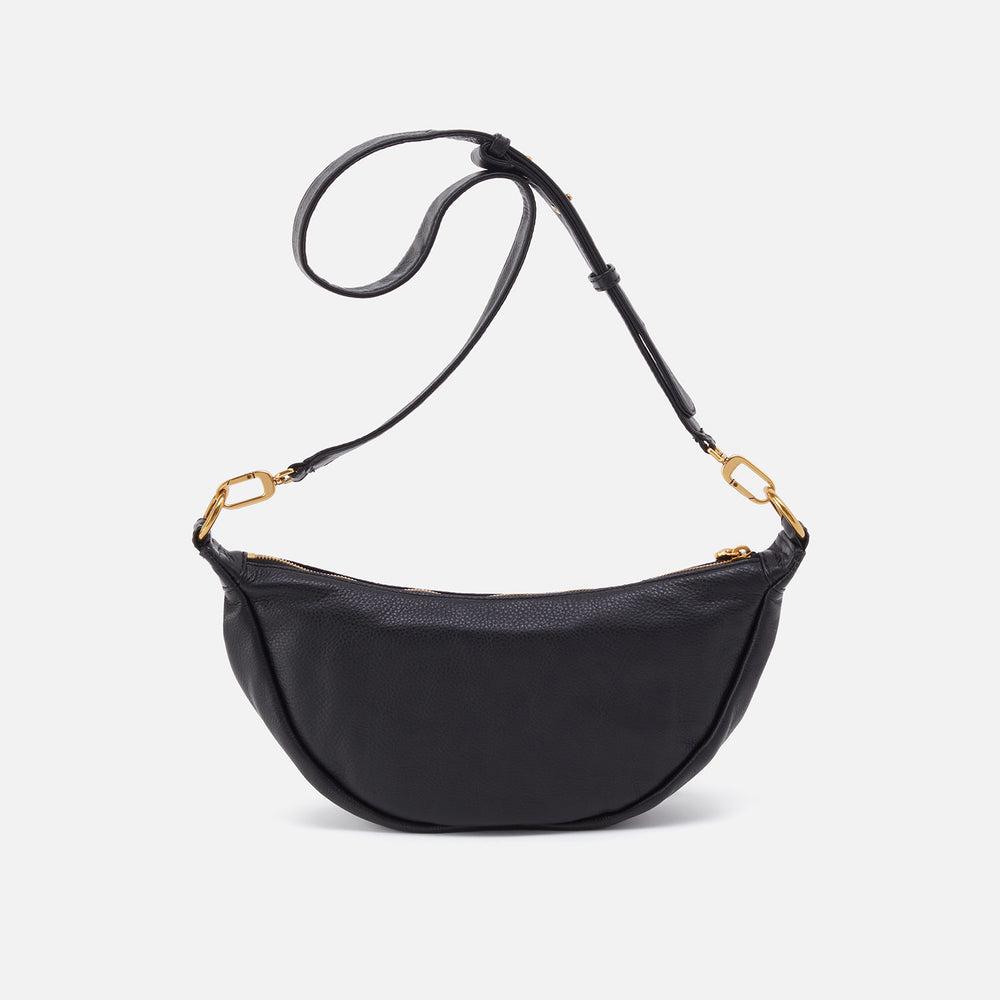 Knox Sling In Pebbled Leather - Black