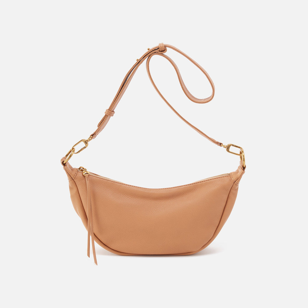 Knox Sling In Pebbled Leather - Sandstorm