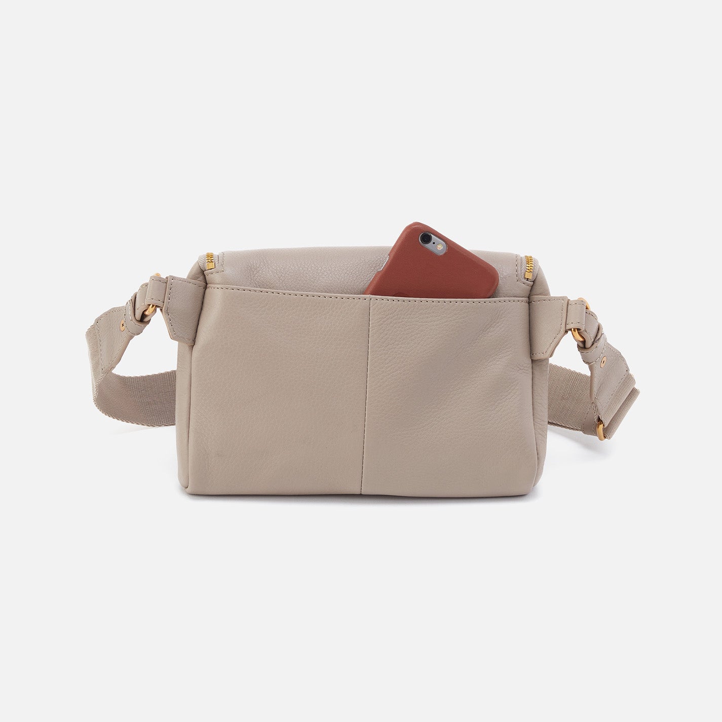 Genuine Italian Leather Belt Bag deals Clutch - TAUPE