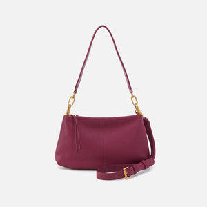 Advance Shoulder Bag In Pebbled Leather - Winter Orchid