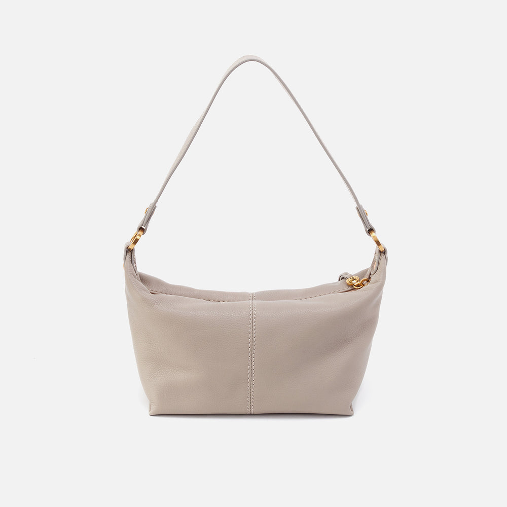 Laguna Crossbody In Pebbled Leather - Taupe