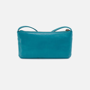 Cara Crossbody In Polished Leather - Biscayne Blue