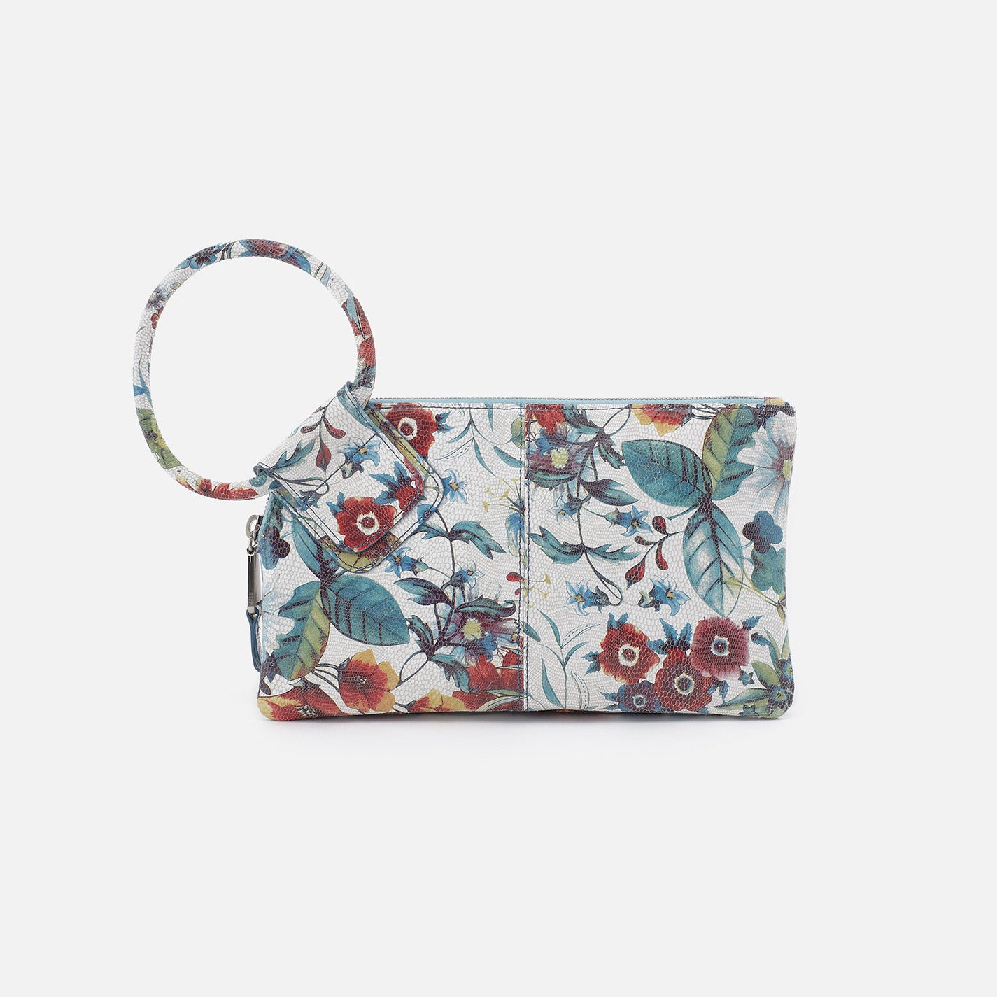 Sable Wristlet in Printed Leather - Botanic Print – HOBO