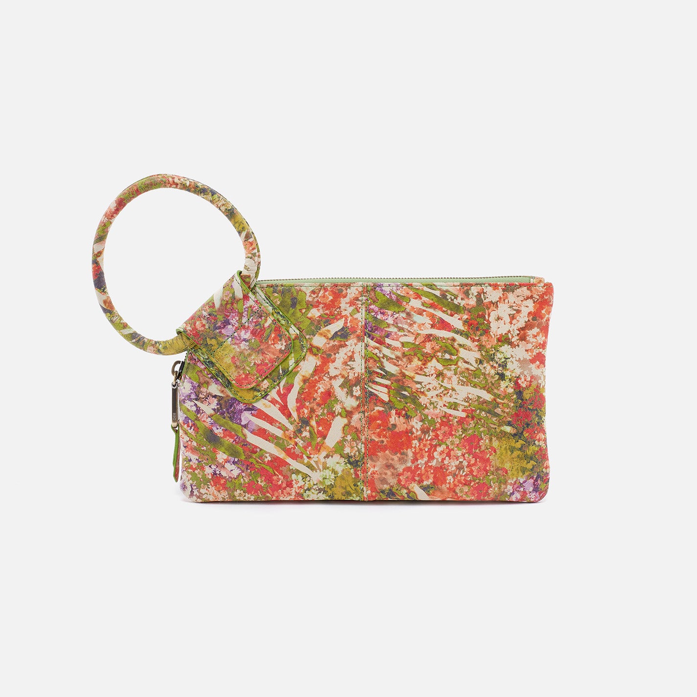 Sable Wristlet in Printed Leather - Tropic Print – HOBO