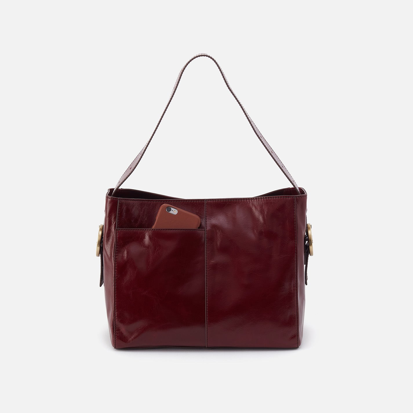 Red Hobo International fashion shoulder bag