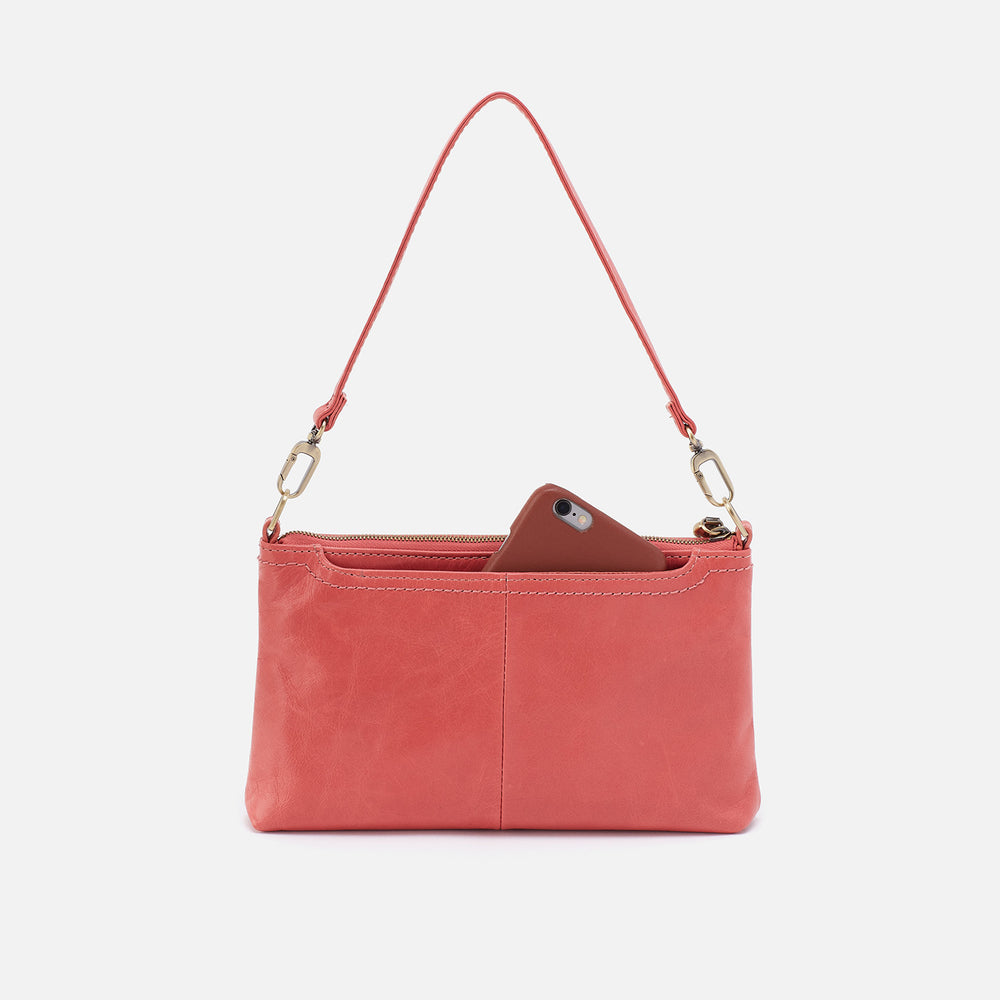 Darcy Crossbody in Polished Leather - Cherry Blossom