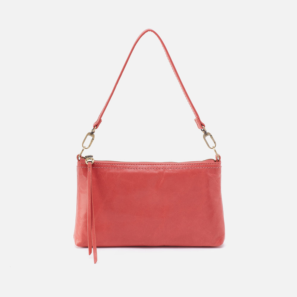 Darcy Crossbody in Polished Leather - Cherry Blossom