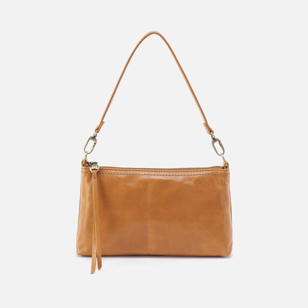 Darcy Crossbody In Polished Leather - Natural