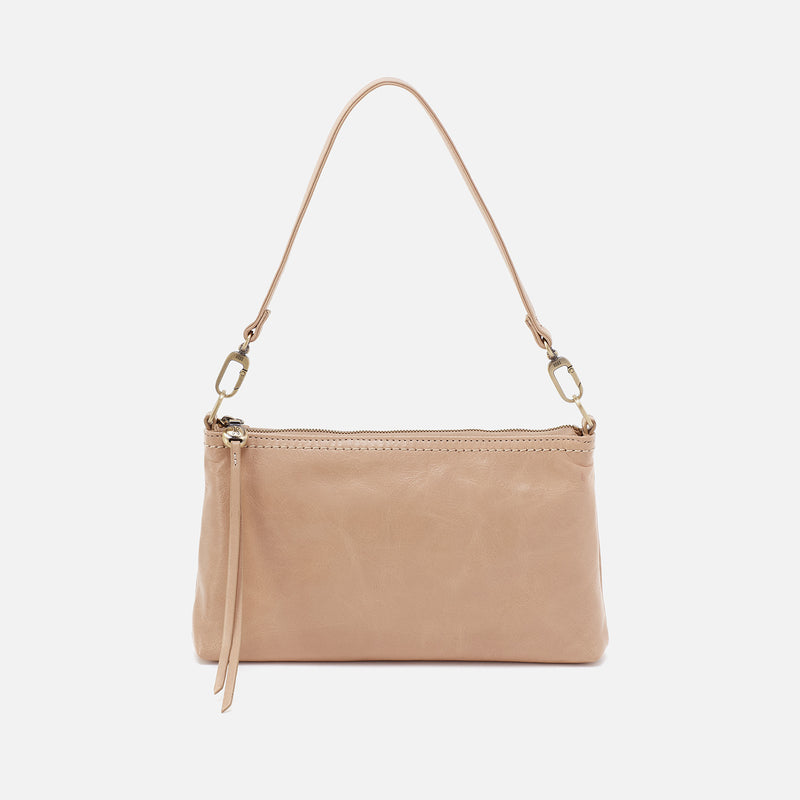 Darcy Crossbody In Polished Leather - Sand