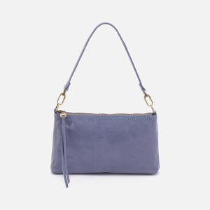 Darcy Crossbody In Polished Leather - Sky Blue