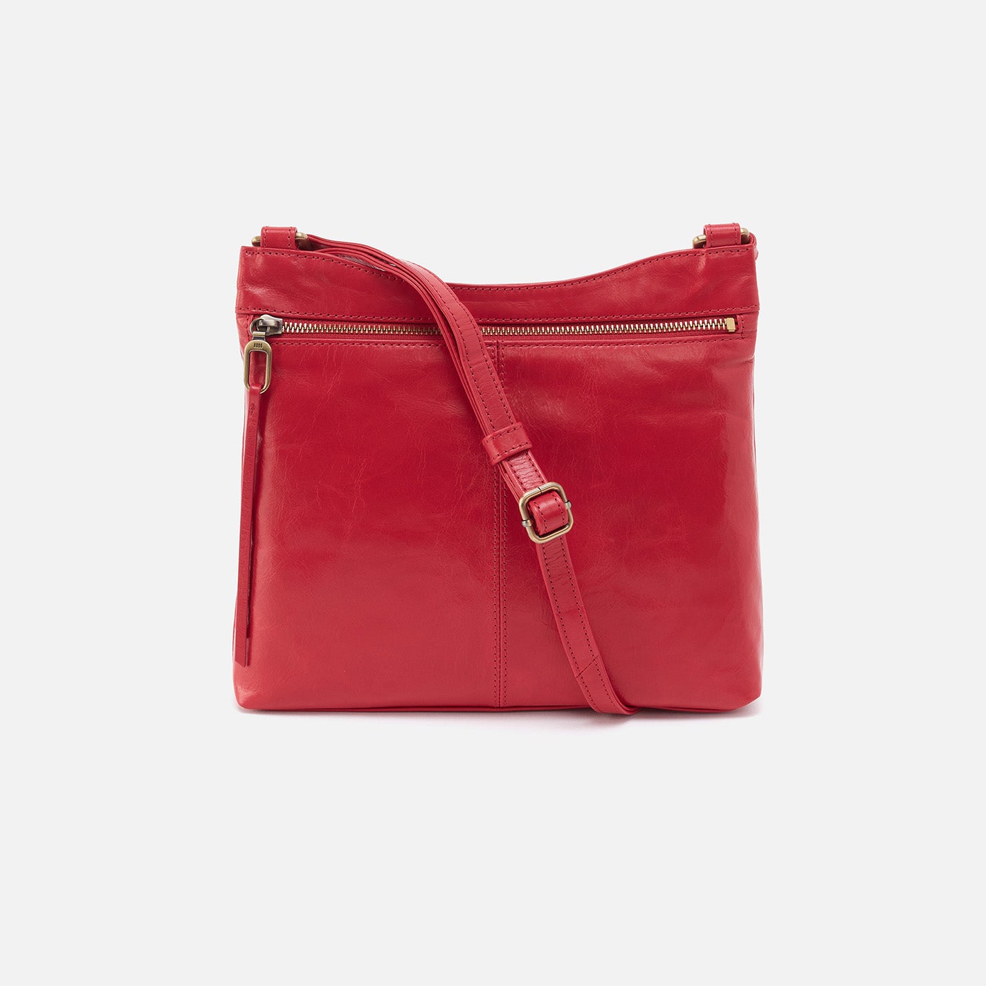 Cambel Crossbody In Polished Leather Hibiscus HOBO