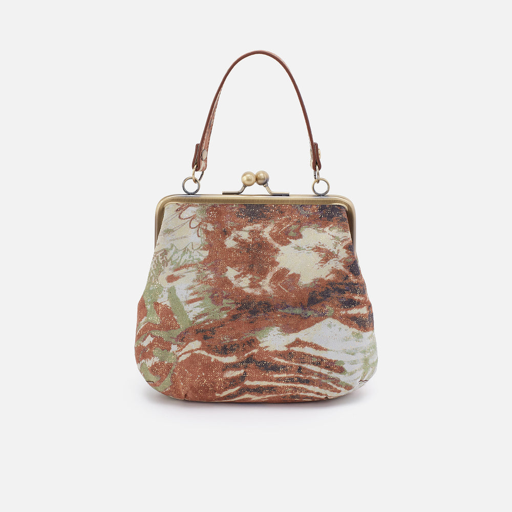 Alba Crossbody In Printed Leather - Coastal Canyon