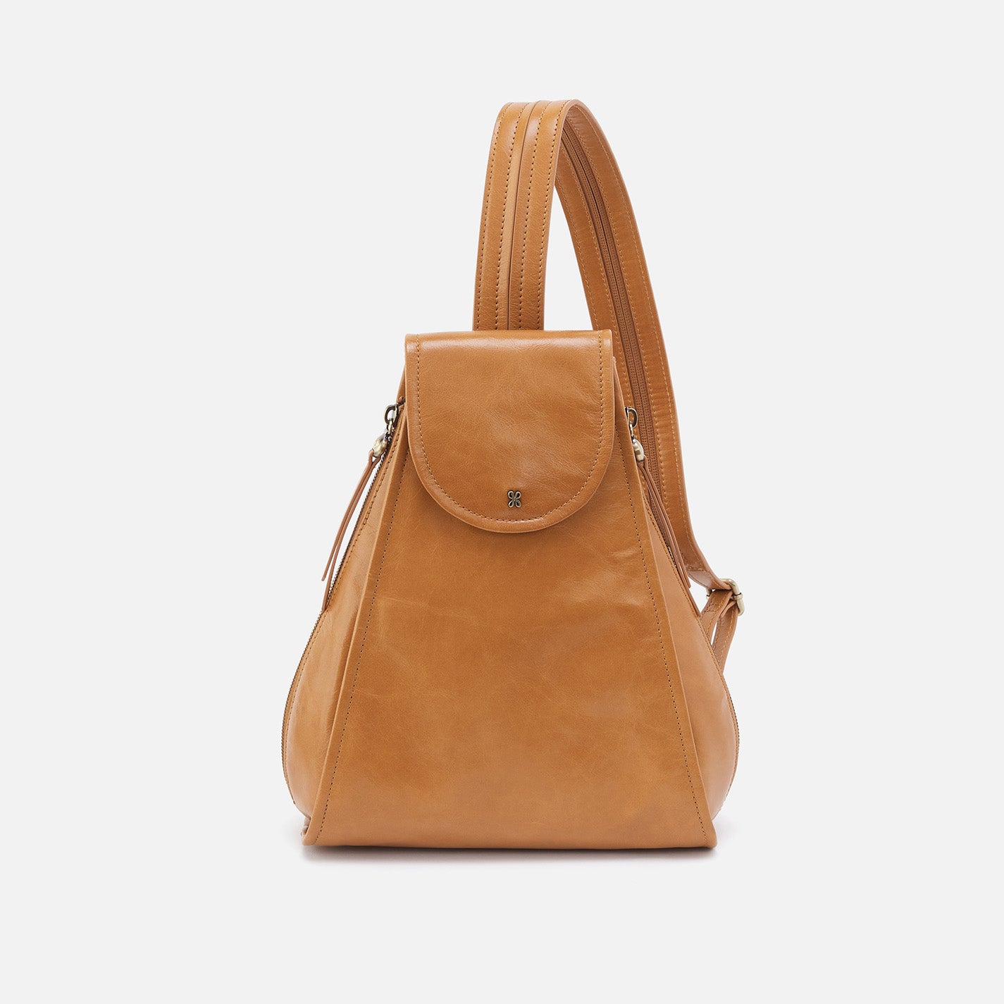 Betta Backpack in Polished Leather - Natural – HOBO