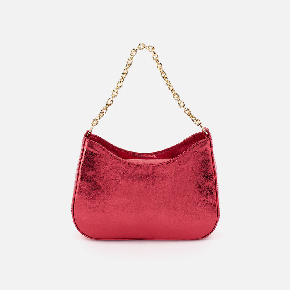 Rosa Crossbody in Metallic Leather - Strawberry Fields